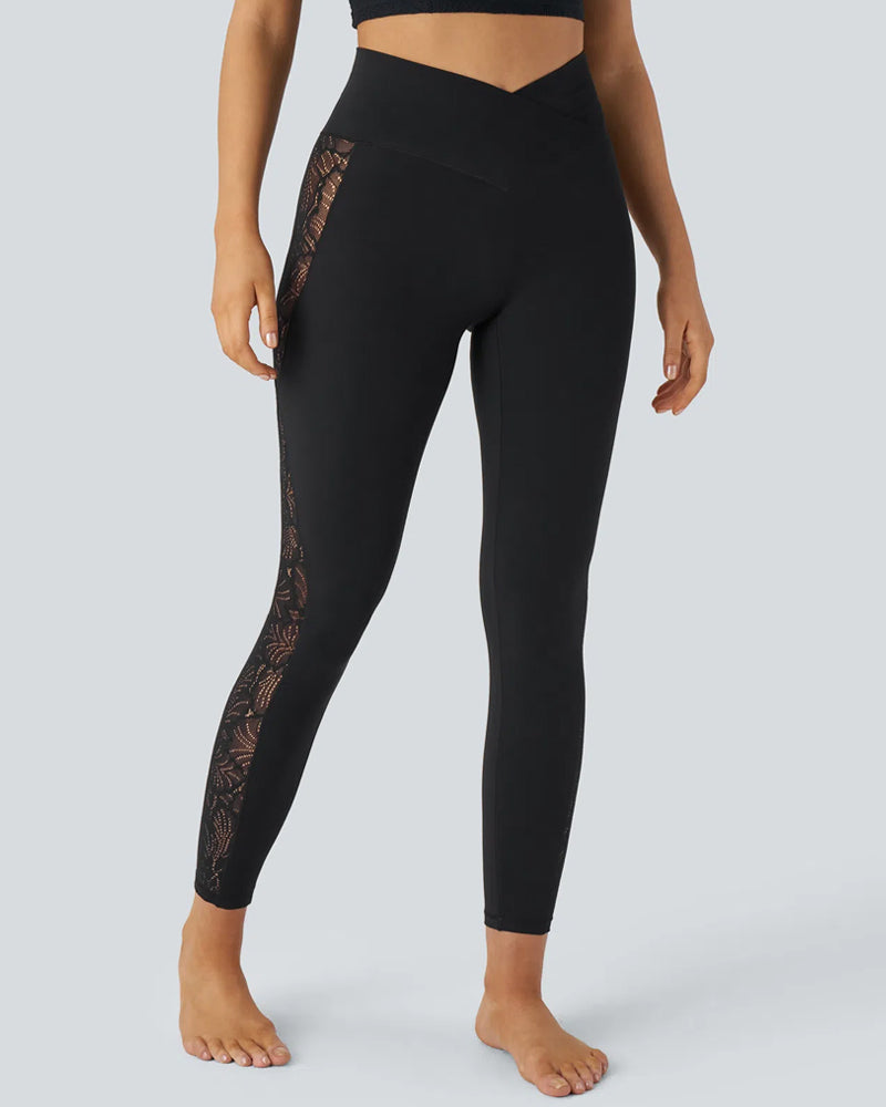 Amelie Lace Sculpting Leggings