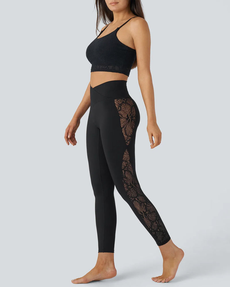 Amelie Lace Sculpting Leggings