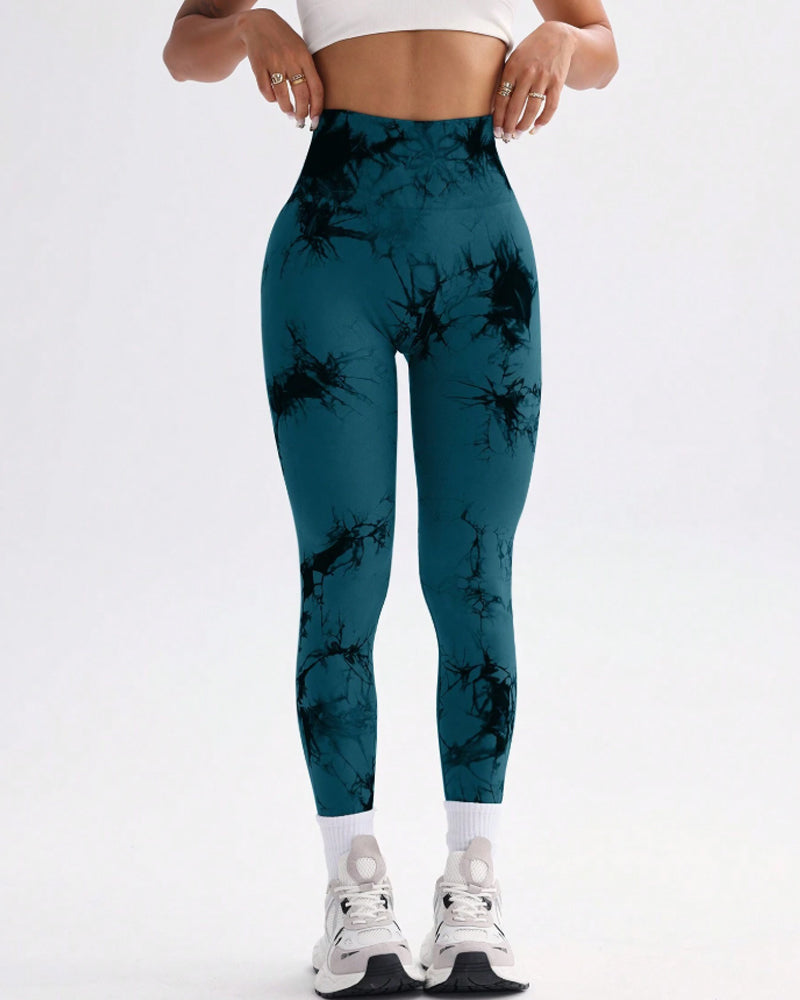 Wide Waistband Sports Leggings