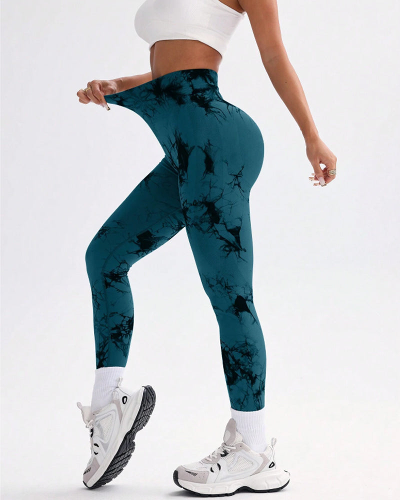 Wide Waistband Sports Leggings