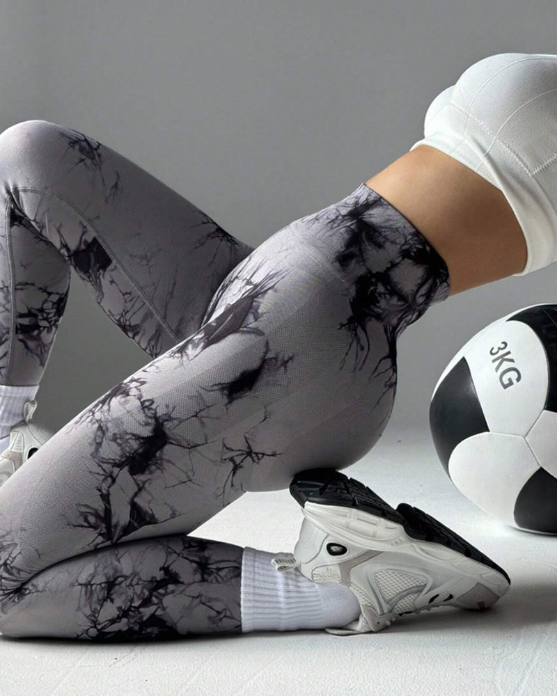 Wide Waistband Sports Leggings