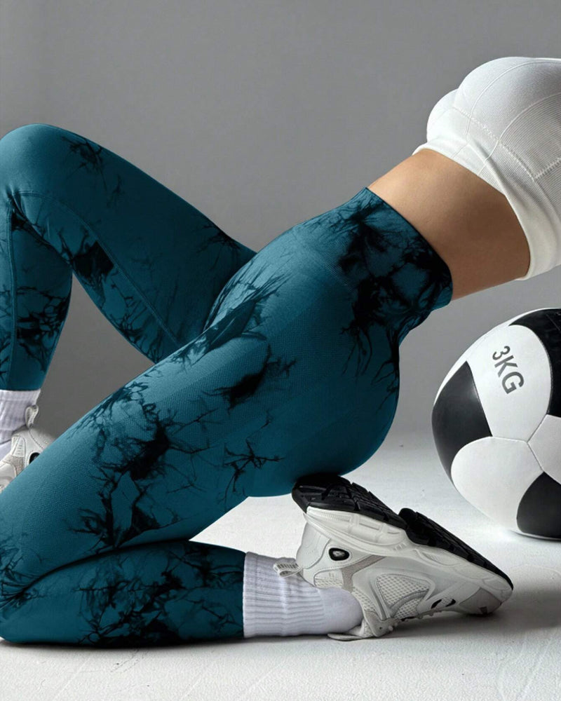 Wide Waistband Sports Leggings